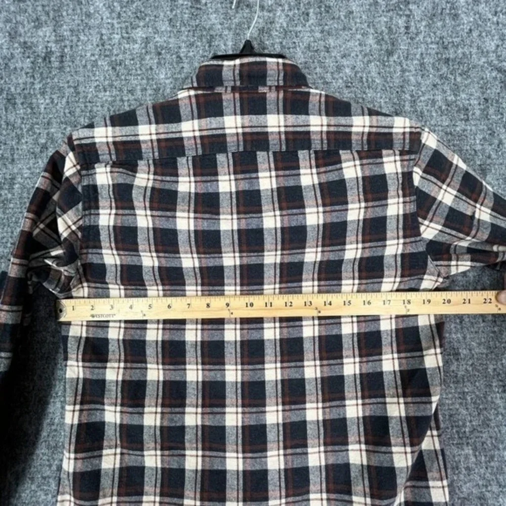 JCrew Shirt Men S Mercantile Flex Suede‎ Patch Workwear Heritage Streetwear